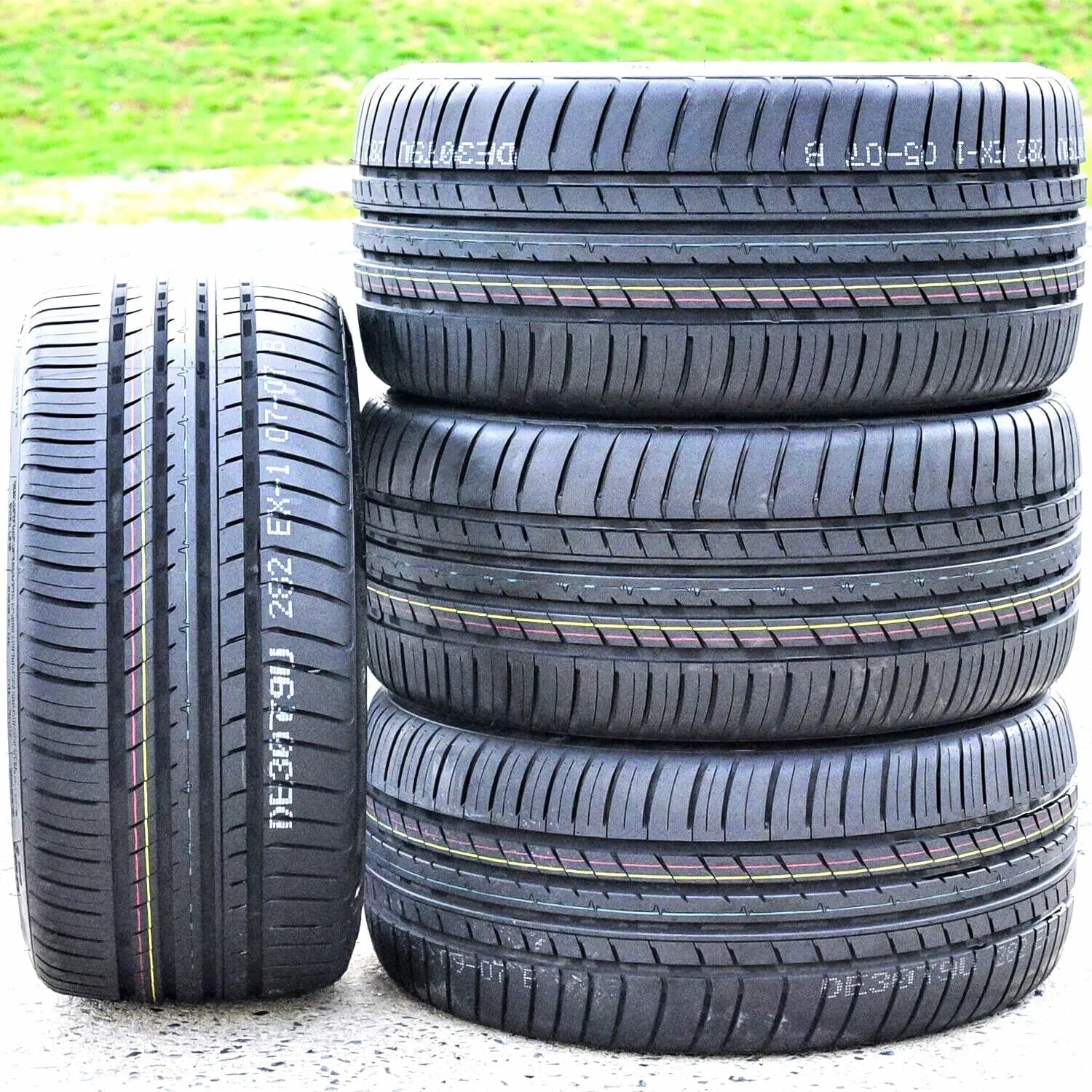 A pair of 2 (2 275/35R20 102Y ZR XL A/S performance tires fit: 2005 Bentley Continental GT, 2006-07 Bentley Continental Flying Spur