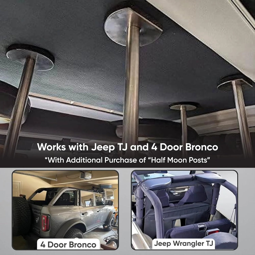 Hard Top Remover Lift for Jeep Wrangler, One-Person System