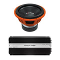 Car Audio 15 2Ohm Subwoofer STU-1546-D2&Monoblock Amp Package New
