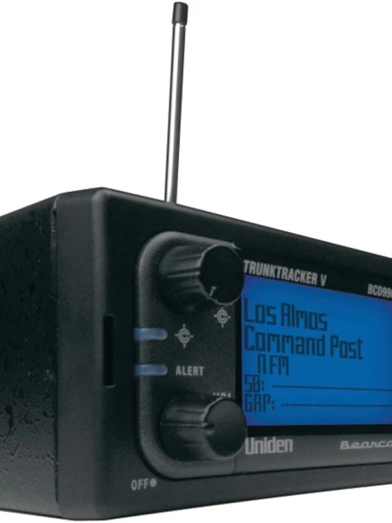 BCD996P2 Digital Mobile TrunkTracker V Scanner, 25,000 Dynamically Allocated Channels, Close Call RF Capture Technology, 4-Line Alpha display, Base/Mobile Design, Phase 2