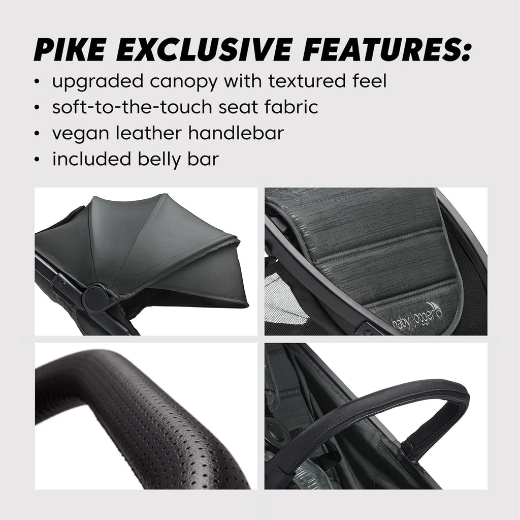 City Tour 2 Ultra-Compact Travel Stroller, Jet, Lightweight, Foldable, Ideal for Traveling