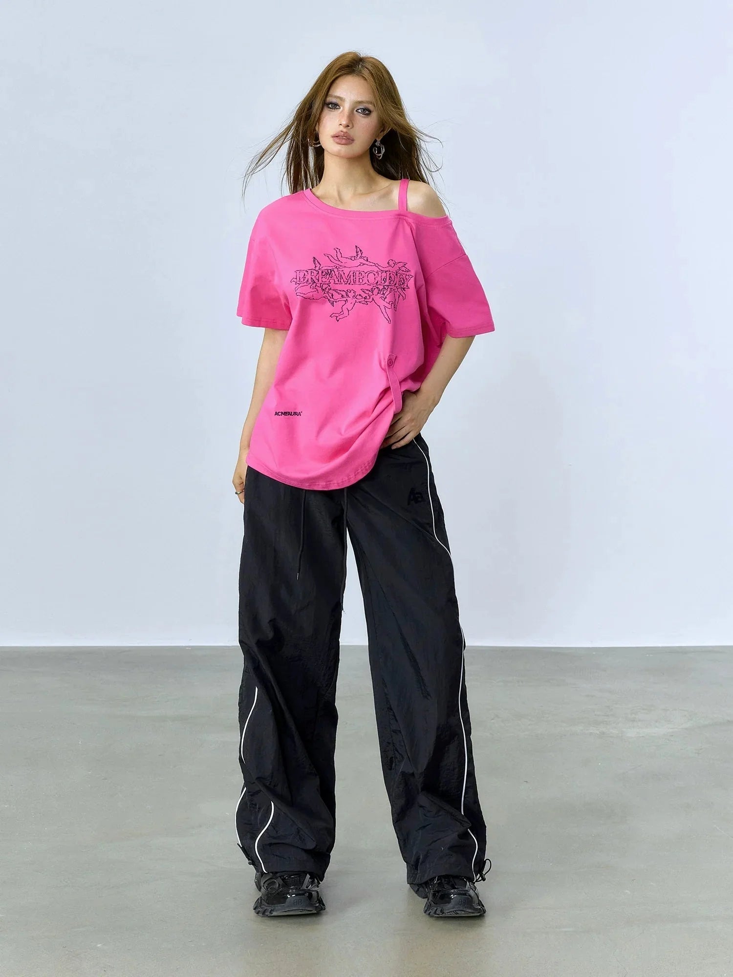 Summer Breathable Casual Overalls Jazz Pants KT3193