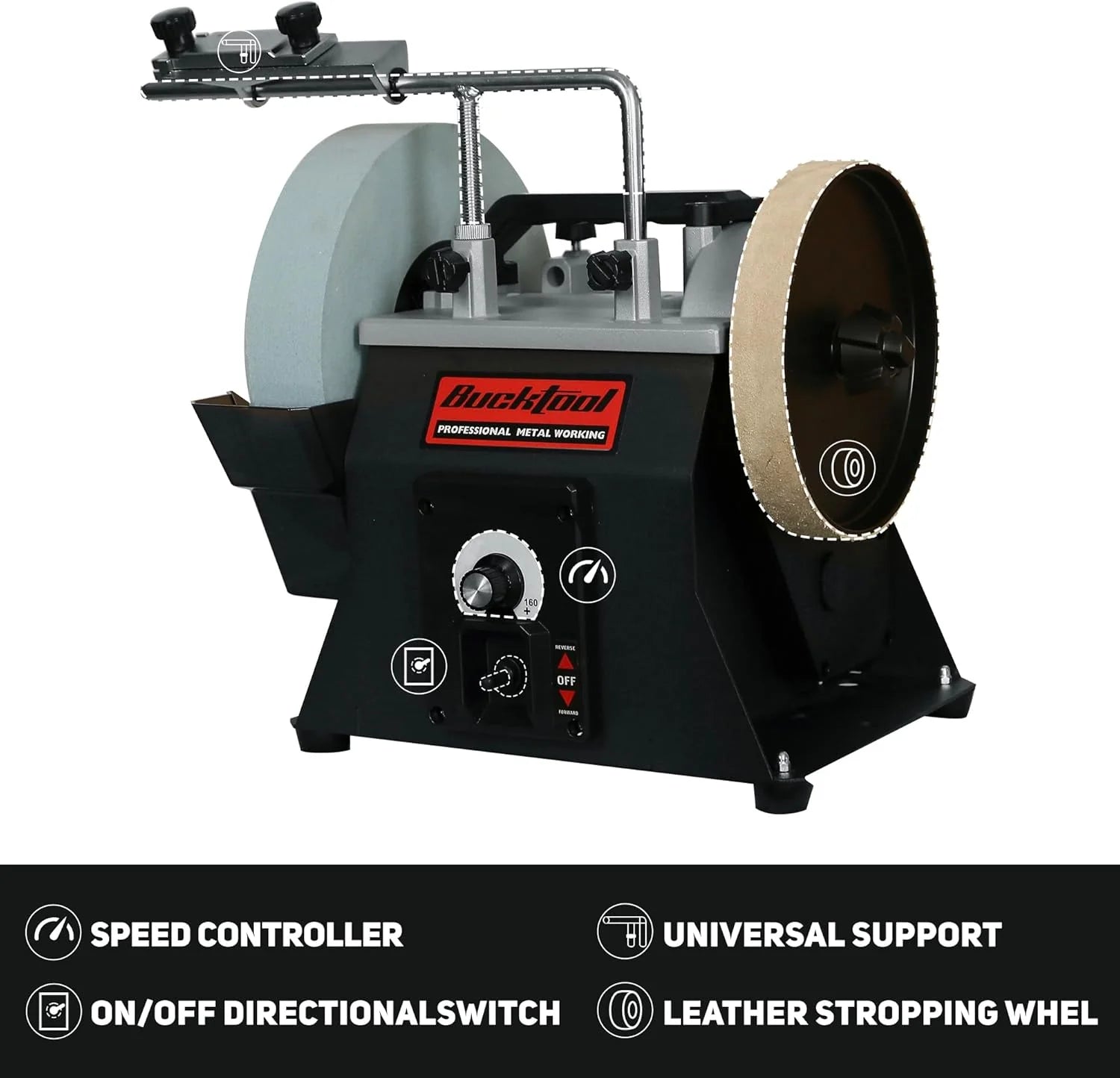 BUCKTOOL 10 Wet Sharpening System, Variable Speed, SCM8103