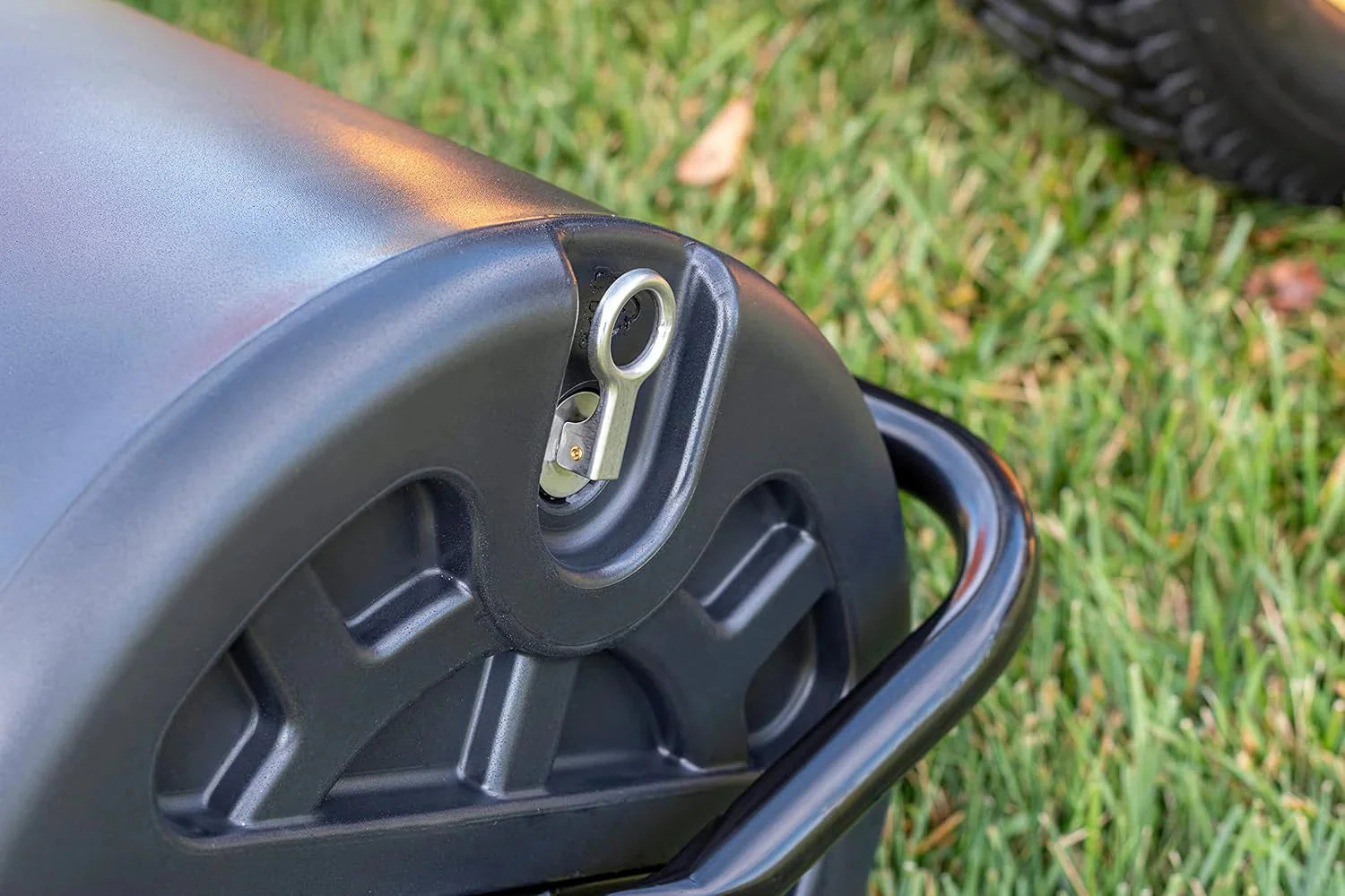 Agri-Fab 45-0604 18 x 48 Tow Behind Poly Lawn Roller 550 lbs Weight with Water, Poly Drum and Steel Frame, with Plug. Designed for Lawn and Garden Tractors