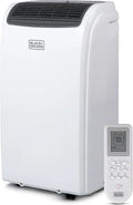 BLACK+DECKER 10,000 BTU Portable Air Conditioner for Rooms up to 450 Sq. Ft. with Remote – White