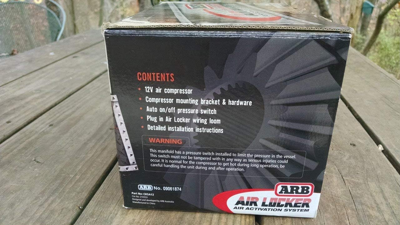 12V' On-Board Twin High Performance Air Compressor, Ideal for Air Lockers Locking Differentials, Tire Inflator, Air Horn, Air Tools and Pneumatic Tools.