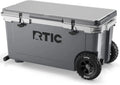 RTIC 72 QT Ultra-Light Wheeled Cooler, 30% Lighter, Portable