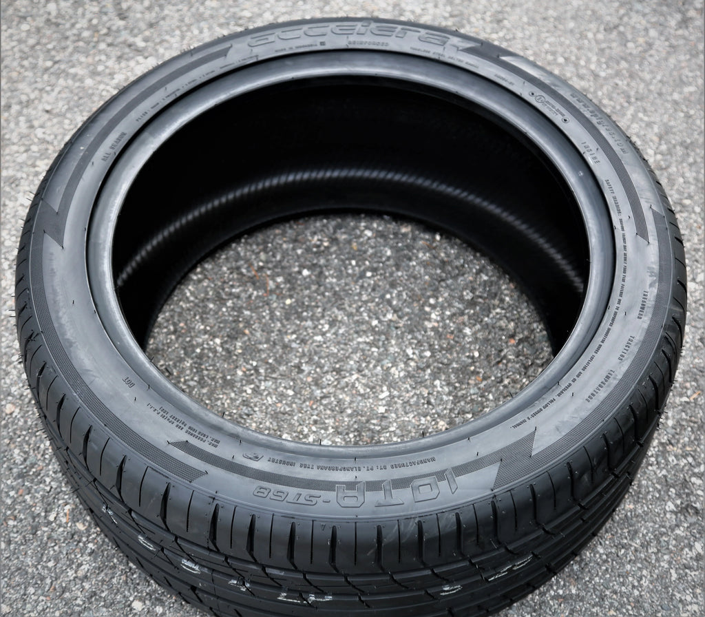 A set of four (four) 295/40R20 ZR 110Y XL A/S performance tires fit: 2013 Jeep Grand Cherokee SRT, 2007-10 Mercedes-Benz ML63 AMG base