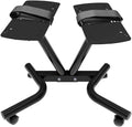 Dumbbell Stand Fitness Dial Dumbbell Rack with Adjustable Belt for Home Gym Set