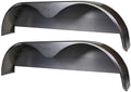 72×10-3/4 Tandem Axle Steel Trailer Fender w/Back Plate Welded In
