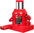 BIG RED 50 Ton Low Profile Hydraulic Bottle Jack – Welded Construction for Automotive & Heavy Lifting