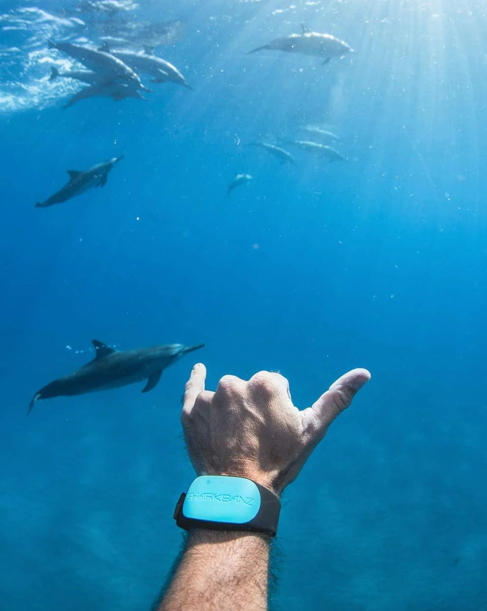 Magnetic Shark Repellent Band for Swimming, Surfing, Diving, Snorkeling and All Ocean Sports