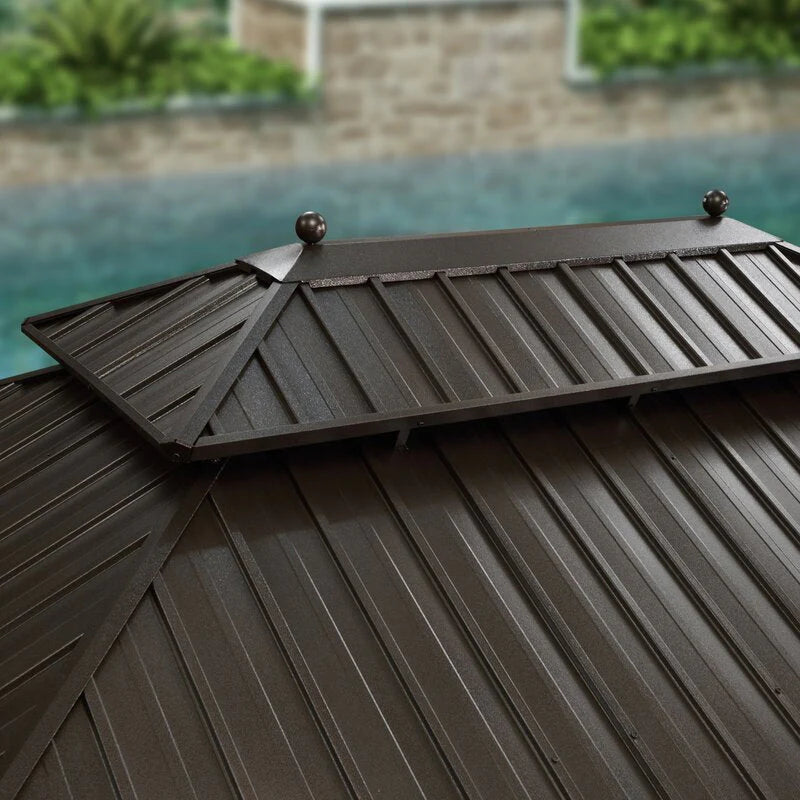 16 Ft. W x 12 FT. D Aluminum Patio Gazebo