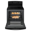 4.8 cu. ft. Electric Range in Stainless Steel Black