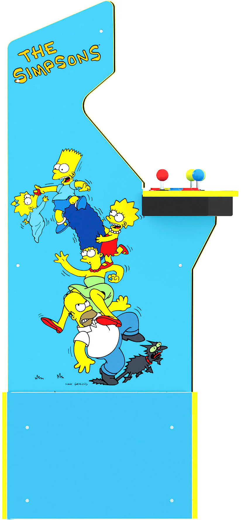 Arcade1Up – The Simpsons 30th Edition Arcade with Stool and Tin – Multi