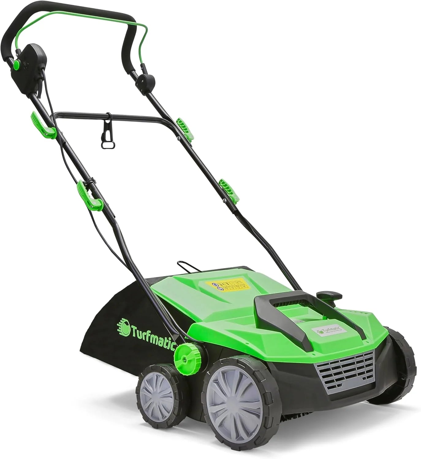 Turfmatic Artificial Grass Sweeper, 15 Brush, 1800W, 2-in-1 Design