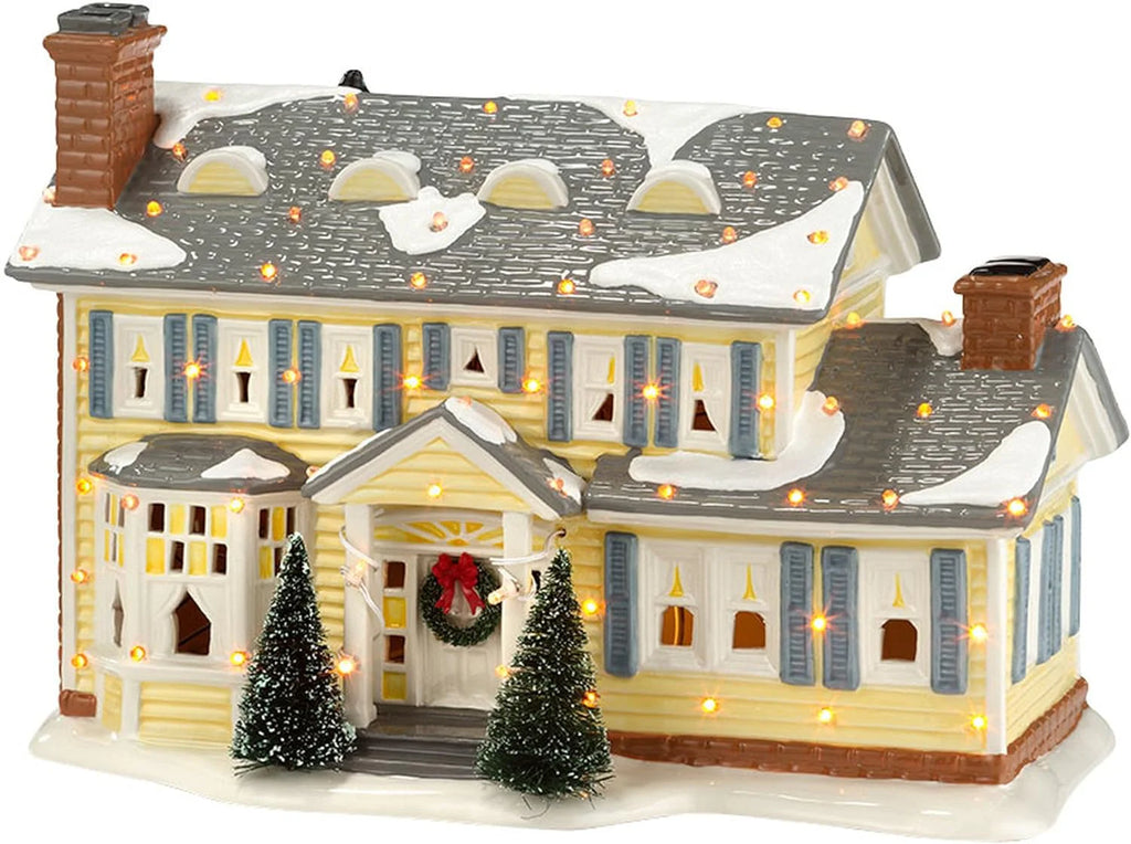 Snow Village National Lampoon's Christmas Vacation Griswold Vacation Home Lighted Architecture, 7.48, Multicolor