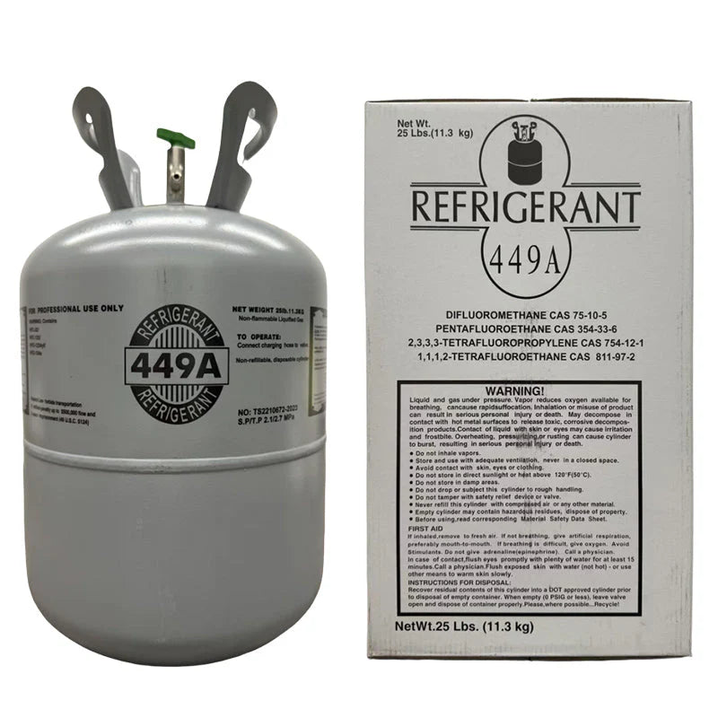 25LB R449A R-449A Freon Refrigerant Gas