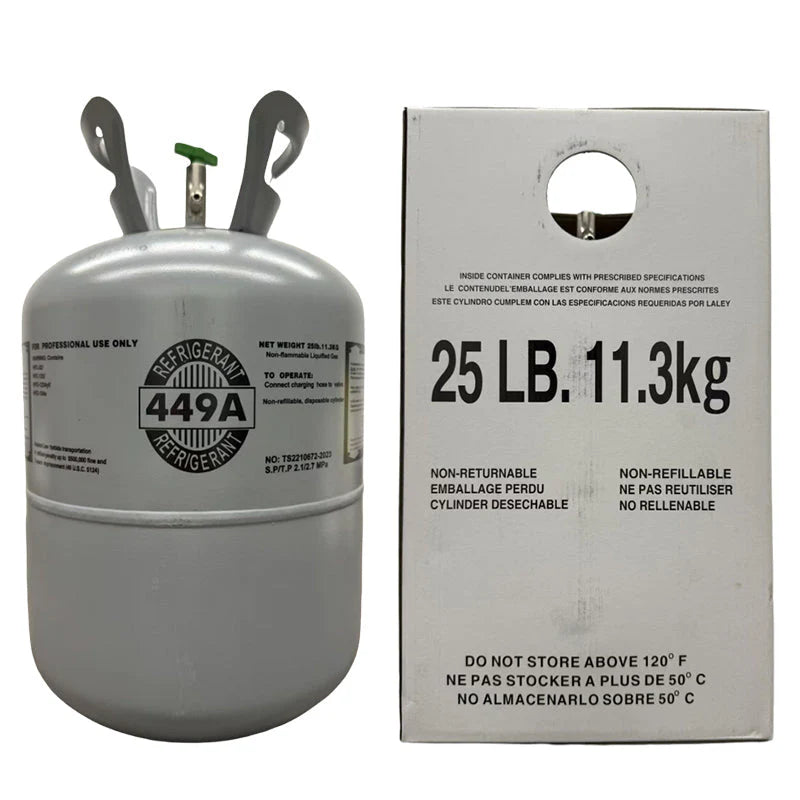 25LB R449A R-449A Freon Refrigerant Gas