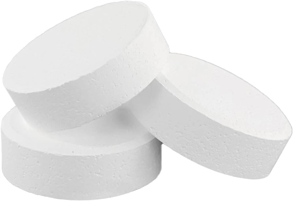 C3... 3 Stabilized Chlorine Tablets for Swimming Pools and Spas | Individually Wrapped | Slow Dissolving Tabs | 50 Pounds