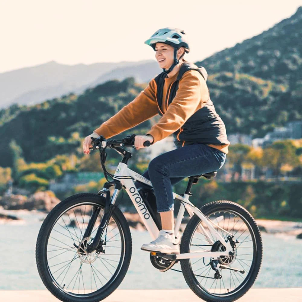 Adult Electric Bike, 350W BAFANG Motor (500W Peak), 4A 3H Fast Charging, 468Wh Li-Ion Battery, 21 Speed Gears, Air Saddle, 45 Miles 20 MPH 26 Mountain Bike Electric Bike, ANSI/CAN/UL2849 Compliant