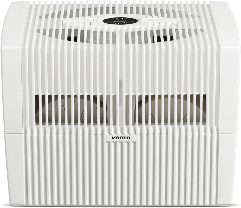 Black Humidifier - Filterless evaporative humidifier for spaces up to 645 square feet