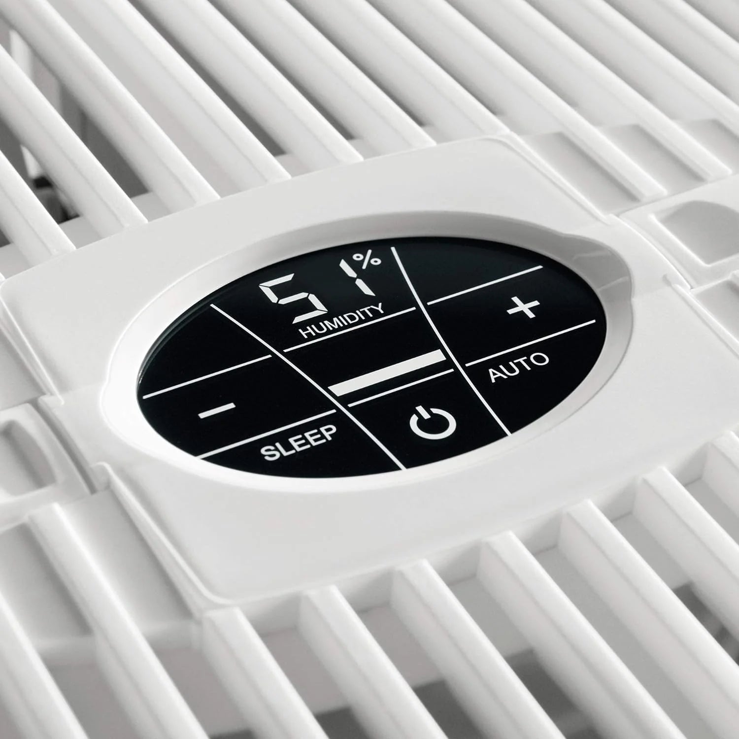 Black Humidifier - Filterless evaporative humidifier for spaces up to 645 square feet