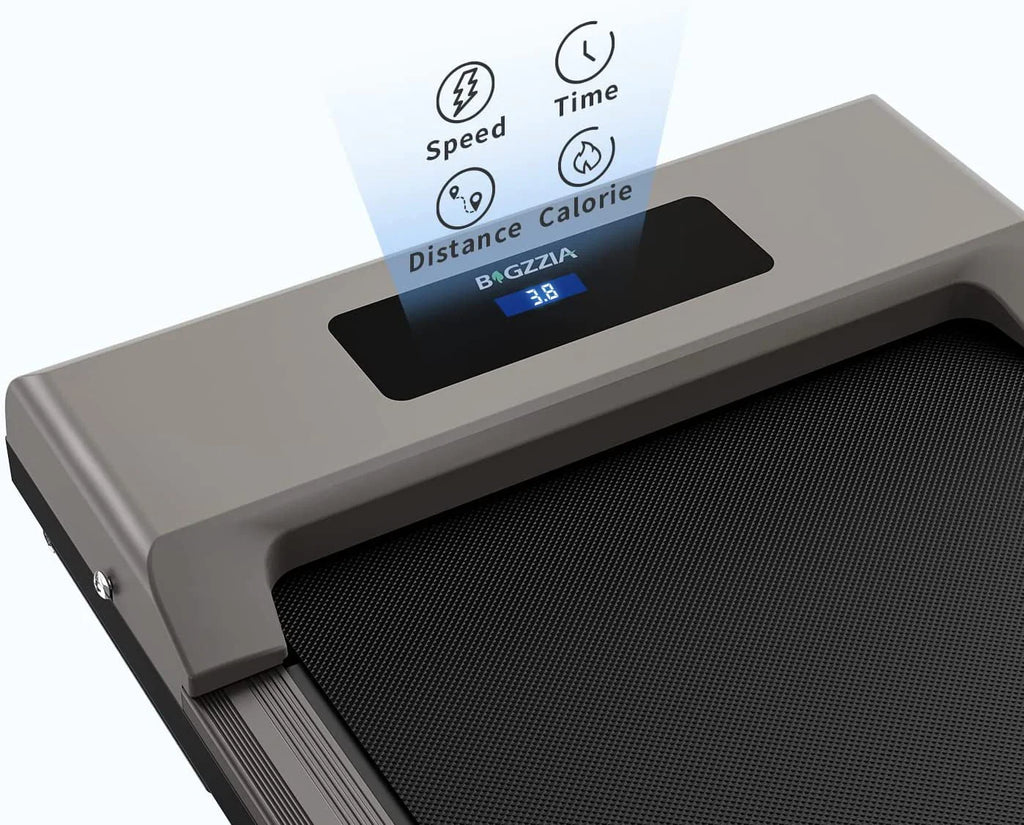 Bigzzia Walking Pad Under Desk Treadmill, Treadmills with Remote Control & LCD Display for Home Office, 265 lbs Max Weight, Pink