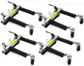 Stark Wheel Dolly Car Skates Vehicle Positioning Hydraulic Tire Jack Truck Rv Trailer Pick Up Dolly Ratcheting Foot Pedal