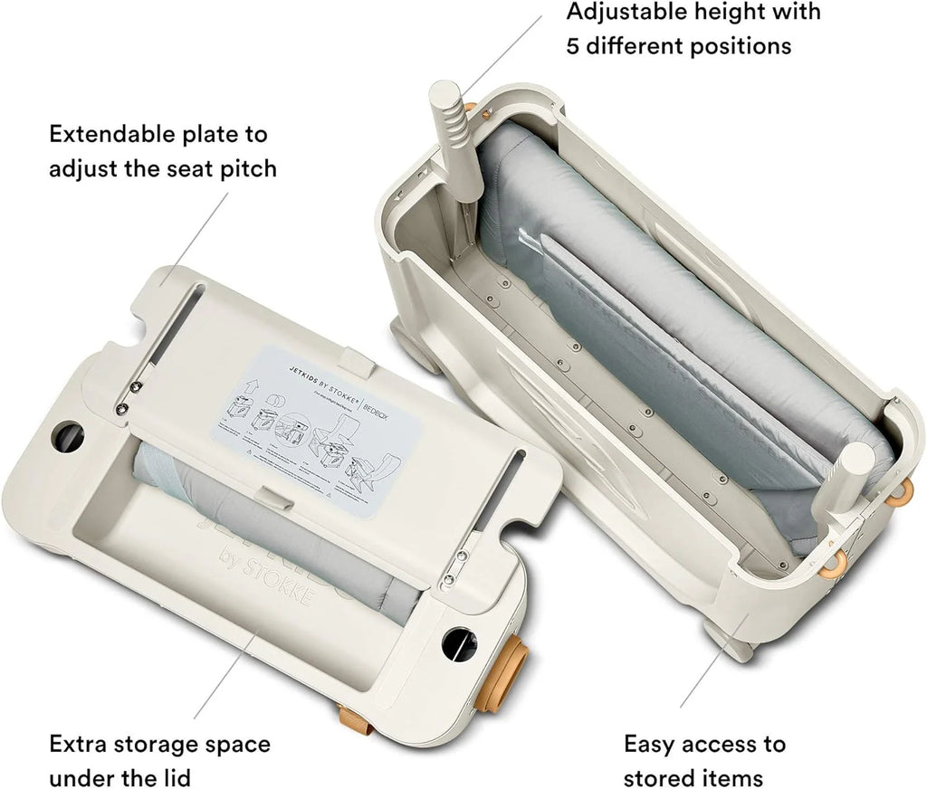 Kids' ride-on luggage and in-flight beds - Help your kids relax and sleep on the plane - Approved by multiple airlines - Best for ages 3 - 7